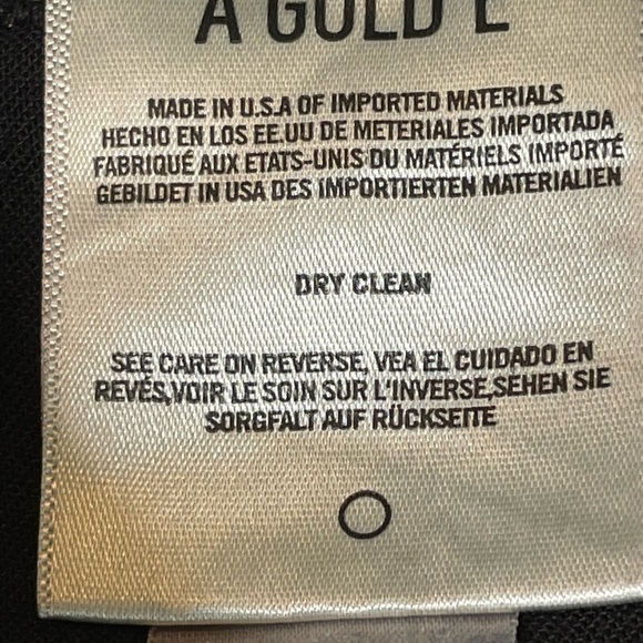 AGOLDE jeans leatherette sz 27 Sophie high rise black - Picture 7 of 9